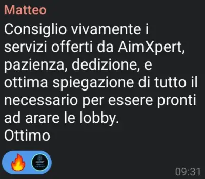 Recensione cliente
