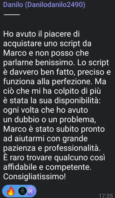 Recensione cliente