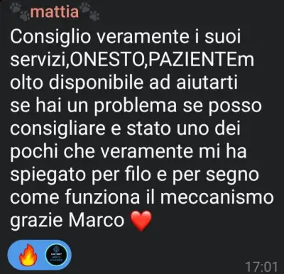 Recensione cliente