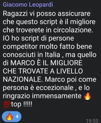 Recensione cliente