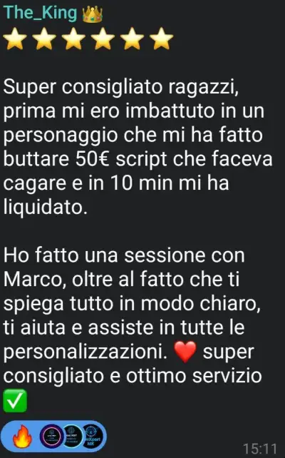 Recensione cliente