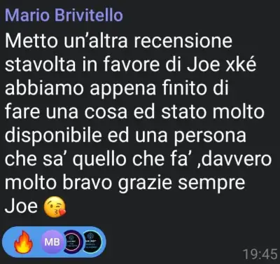 Recensione cliente