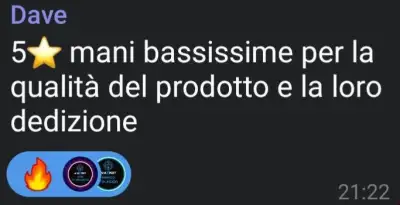 Recensione cliente