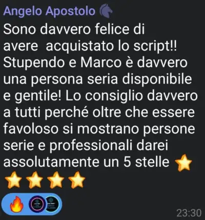 Recensione cliente