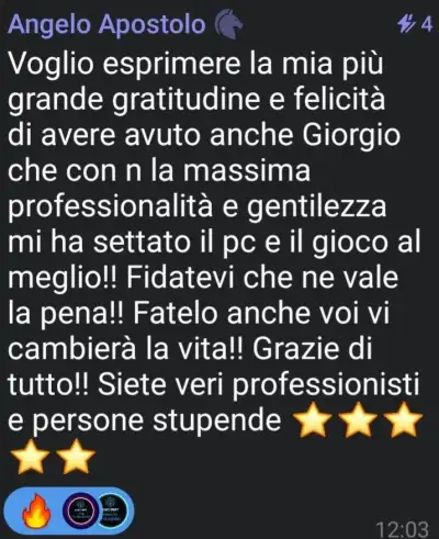 Recensione cliente