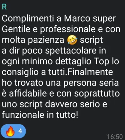 Recensione cliente