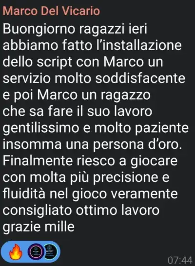 Recensione cliente