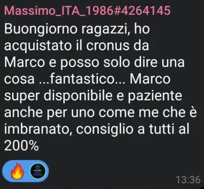 Recensione cliente