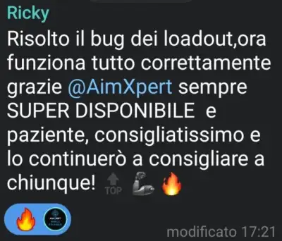 Recensione cliente