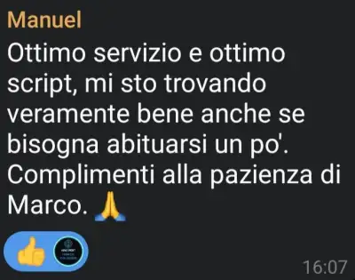 Recensione cliente
